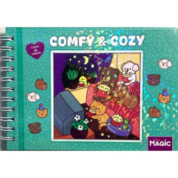 LIVRO DE COLORIR COMFY E COZY 96P ESP CD 180G MAGIC KIDS-0