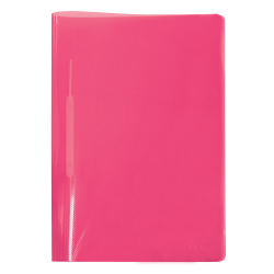 PASTA PRESILHA PLASTICA DAC ROSA - REF:606PPRS