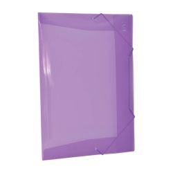 PASTA PLASTICA C/ELASTICO DAC FINA LILAS - REF:501PPLI-0