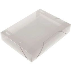 PASTA PLAST. C/ELAST. 55MM CRISTAL - ACP REF:1025.CR-0