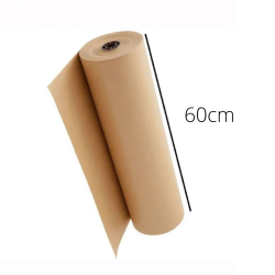 BOBINA SEMI KRAFT 60CM X 140 60 GR - JUSSARA - REF:451-0