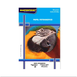 PAPEL FOTOGRAFICO 180 GR MASTERPRINT C/ 5O FLS-0