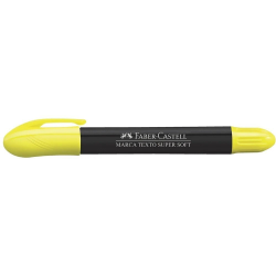 PINCEL MARCA TEXTO GEL AMARELO FABER CASTELL-0