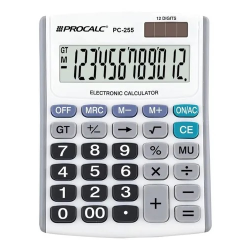CALCULADORA PROCALC PC 255 - 12 DIGITOS-0