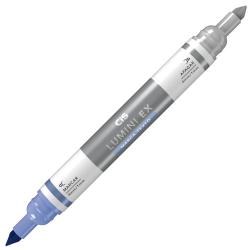 PINCEL MARCA TEXTO LUMINI ESCREVE E APAGA AZUL - CIS COD:588700-0