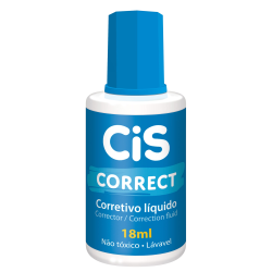 CORRETIVO LIQUIDO CORRECT CIS 18ML-0