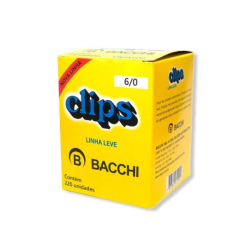 CLIPS 6/0 BACCHI LINHA LEVE 220UND REF.1109-1-0
