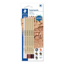 LAPIS DE COR STAEDTLER PASTEL LUMOGRAPH C/06 CORES REF.100P-SBK6.-0
