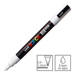 CANETA POSCA BRANCO PC - 3MM-0