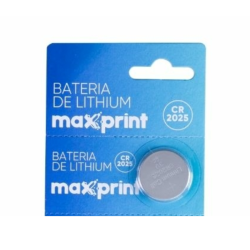 BATERIA LITHIUM CR2025 3V - MAXPRINT-0
