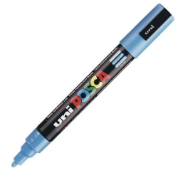 CANETA POSCA AZUL CLARO PC 5MM-0