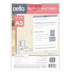 EXPOSITOR MULTIUSO DISPLAY A5 CRISTAL DELLO-0