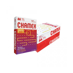 PAPEL SULFITE A4 CHAMEX 75G  - CX C/10 RESMAS-0