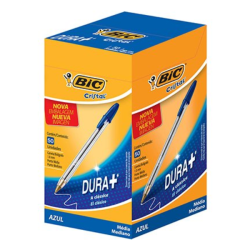 CANETA BIC CRISTAL AZUL C/50.-0