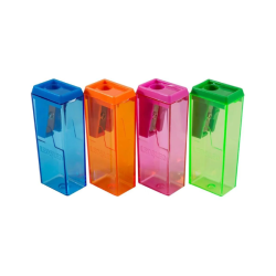 APONTADOR C/DEPOSITO LEO&LEO QUADRADO CORES REF.4531-0