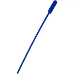 LACRE P/ MALOTE AZUL ESCADA PP 16CM. PCT.C/100 - TYKHEPLAS-0