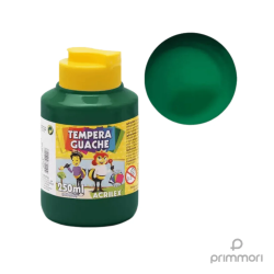 TINTA GUACHE 250 ML ACRILEX VERDE BANDEIRA-0