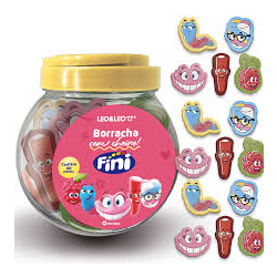 BORRACHA DECORADA C/ AROMA FINI - LEO&LEO-0