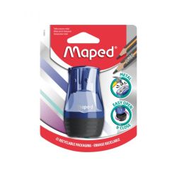 APONTADOR TONIC METAL 2 FUROS COM DEPOSITO CORES SORTIDAS MAPED-0