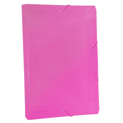 PASTA PLAST. C/ELAST DAC 30MM ROSA REF.503PP-RS-0