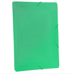 PASTA PLAST. C/ELAST DAC 30MM VERDE REF.503PP-VD-0