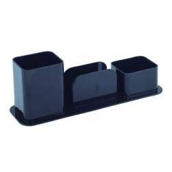 PORTA CANETAS/CLIPS/LEMBRETES PRETO DELLO REF. 3031P-0