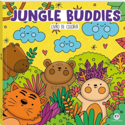 LIVRO JUNGLE BUDDIES - LIVRO DE COLORIR-0