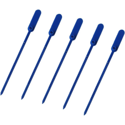 LACRE PARA MALOTE AZUL ESPINHA DE PEIXE 23CM. PCT.C/100  - TYKHEPLAS-0