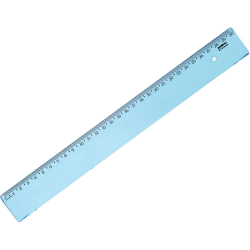 REGUA 30CM LINE AZUL DE POLIESTIRENO MAXCRIL-0