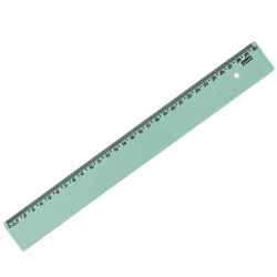 REGUA 30CM LINE VERDE DE POLIESTIRENO MAXCRIL-0