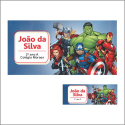 ETIQUETA ESCOLAR HEROIS  KIT 18 UN 8X4 E 90 UN 4X1,5 CM PROVA - CÓPIA - CÓPIA - CÓPIA - CÓPIA-0