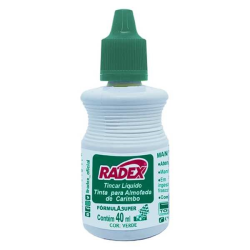 TINTA P/CARIMBO RADEX 40ML VERDE-0