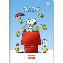 AGENDA GRAMPEADA PLANNER SNOOPY M7 7891027393892 - TILIBRA-0