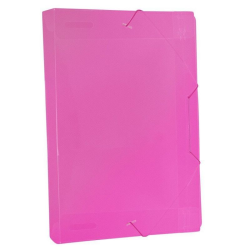 PASTA PLAST. C/ELAST. DAC 40MM ROSA - DAC REF:504PP-RS-0