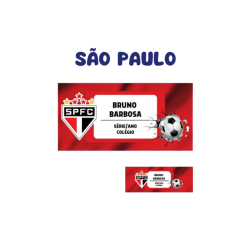 KIT ETIQUETA ESCOLAR VINIL SAO PAULO - ( 108 UNI TAM. 8X4 E 18 UNI TAM. 4X1,5 CM )-0