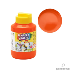 TINTA GUACHE 250 ML ACRILEX LARANJA-0