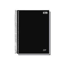 CADERNO C DURA 10X1 TILIBRA ZIP 160FLS REF.305421-0