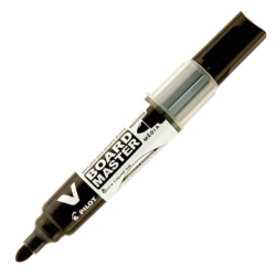 PINCEL P/QUADRO BRANCO WBMA-VBM-M PRETO C/REABASTECEDOR - PILOT-0