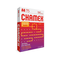 PAPEL SULFITE A4 CHAMEX BRANCO - C/500FLS-0