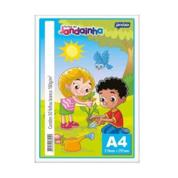 PAPEL SULFITE 60 BRANCO A4 JANDAINHA C/50 REF.57102A-0