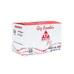 GIZ DE LOUSA BRANCO DELTA C/64 UNIDADES-0
