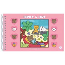 LIVRO DE COLORIR COMFY AND COZY PINK-0