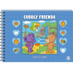 LIVRO CUDDLY FRIENDS LIVRAO DE COLORIR-0